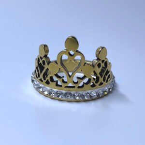 Anillo Acero Corona