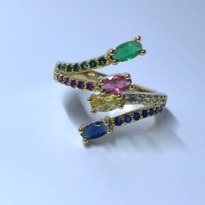 Anillo Espiral de Colores